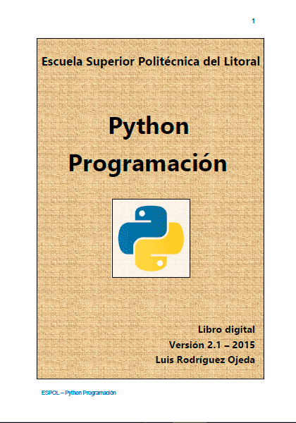 Aprender a programar con Python: una
experiencia docente 