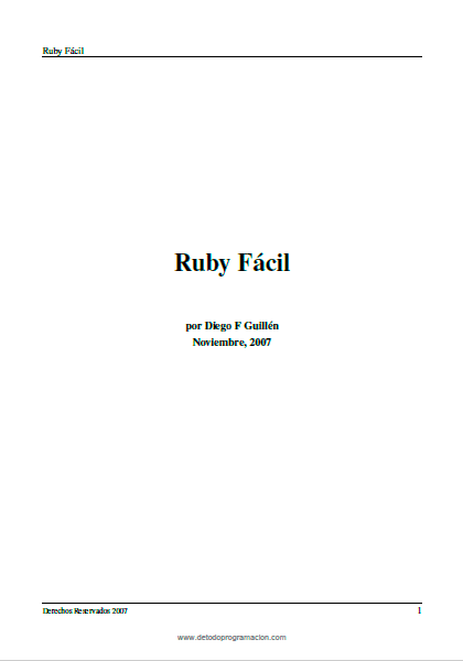 Ruby Fácil 